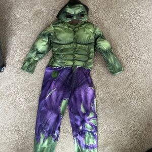 Kids small hulk costume